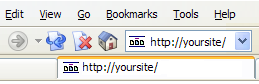  FavIcon in Mozilla based browsers 