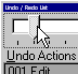  Undo / Redo List 