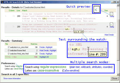  HTML-Kit SearchExt add-on 