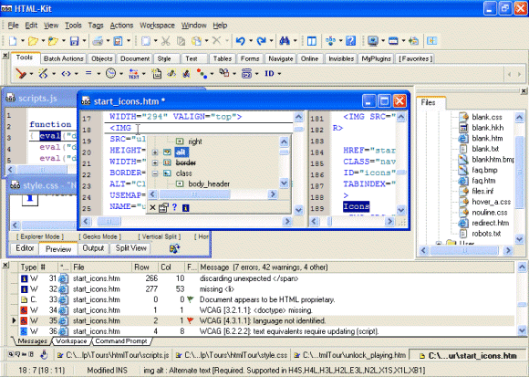Build 292 running on Windows XP