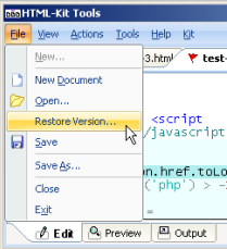  HTML-Kit Tools for Windows 